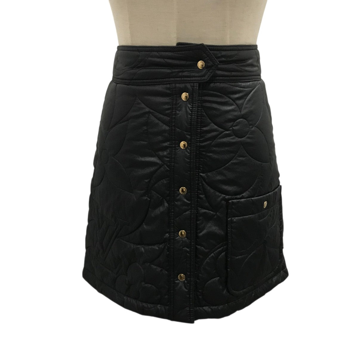 LOUIS VUITTON モノグラムキルティングスカートRW241WW Y27 FQSK07 