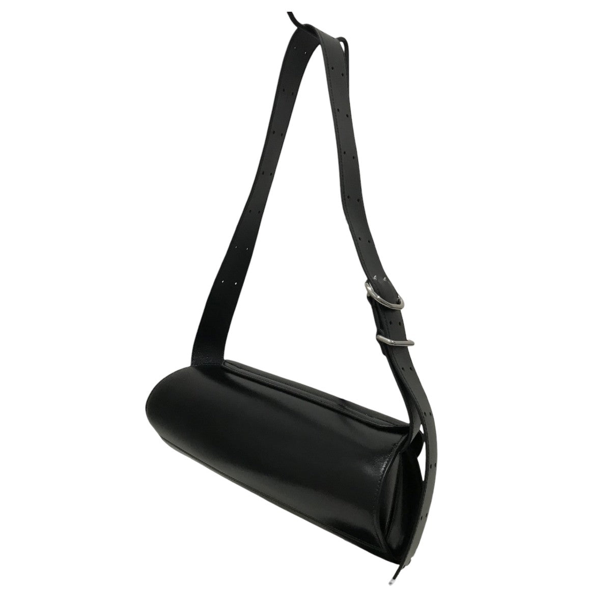 Jil sander ジルサンダー レザーショルダーバック JIL SANDER(ジルサンダー) レザーショルダーバッグ ブラック