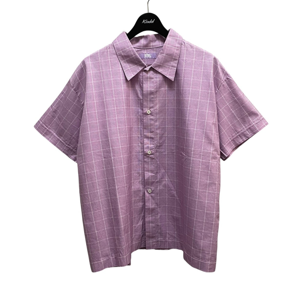 ERL(イーアールエル) チェックシャツ ピンク サイズ L｜【公式