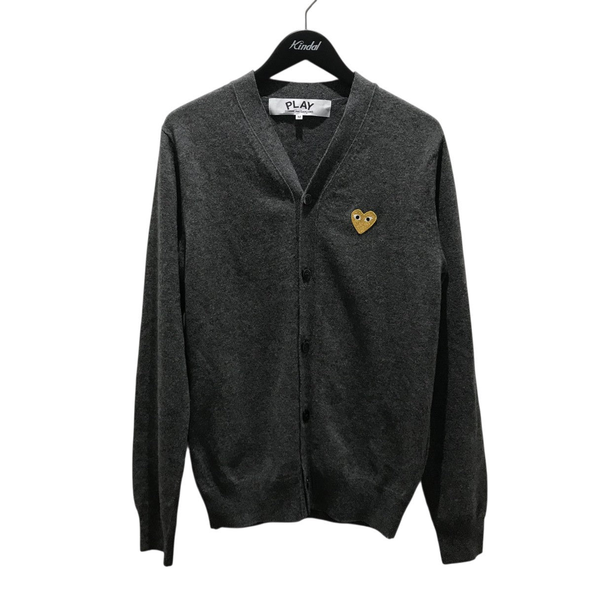 comme des garcons PLAY カーディガン ワンポイント PLAY COMME des GARCONS(プレイコムデギャルソン) ワンポイント