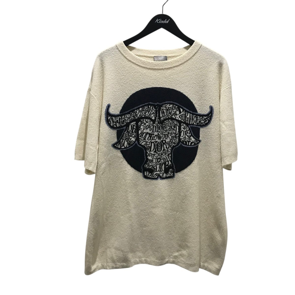 DIOR×stussy 【BULL PILE PULLOVER S／S】半袖ニット