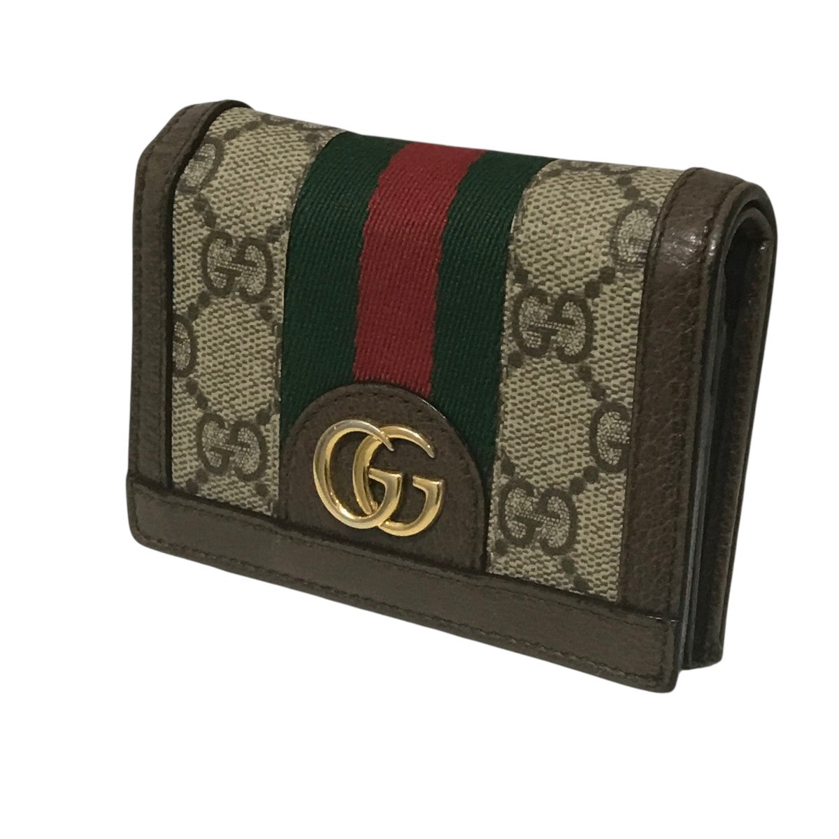 GUCCI(グッチ) オフディア2つ折り財布591962 591962 - ブラウン