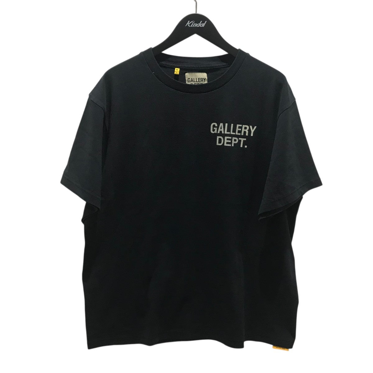 GALLERY DEPT. ブラックTシャツ GALLERY DEPT(ギャラリー デプト) ロゴTシャツ ブラック サイズ