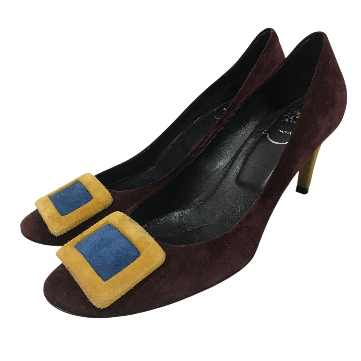 Roger Vivier(ロジェ ヴィヴィエ) スウェードパンプス レッド サイズ