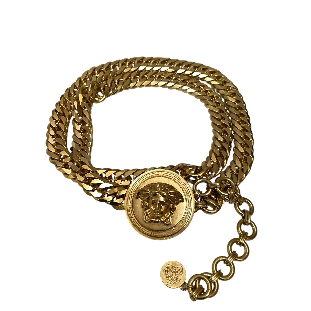 VERSACE(ヴェルサーチ) メデューサチェーンベルト ゴールド