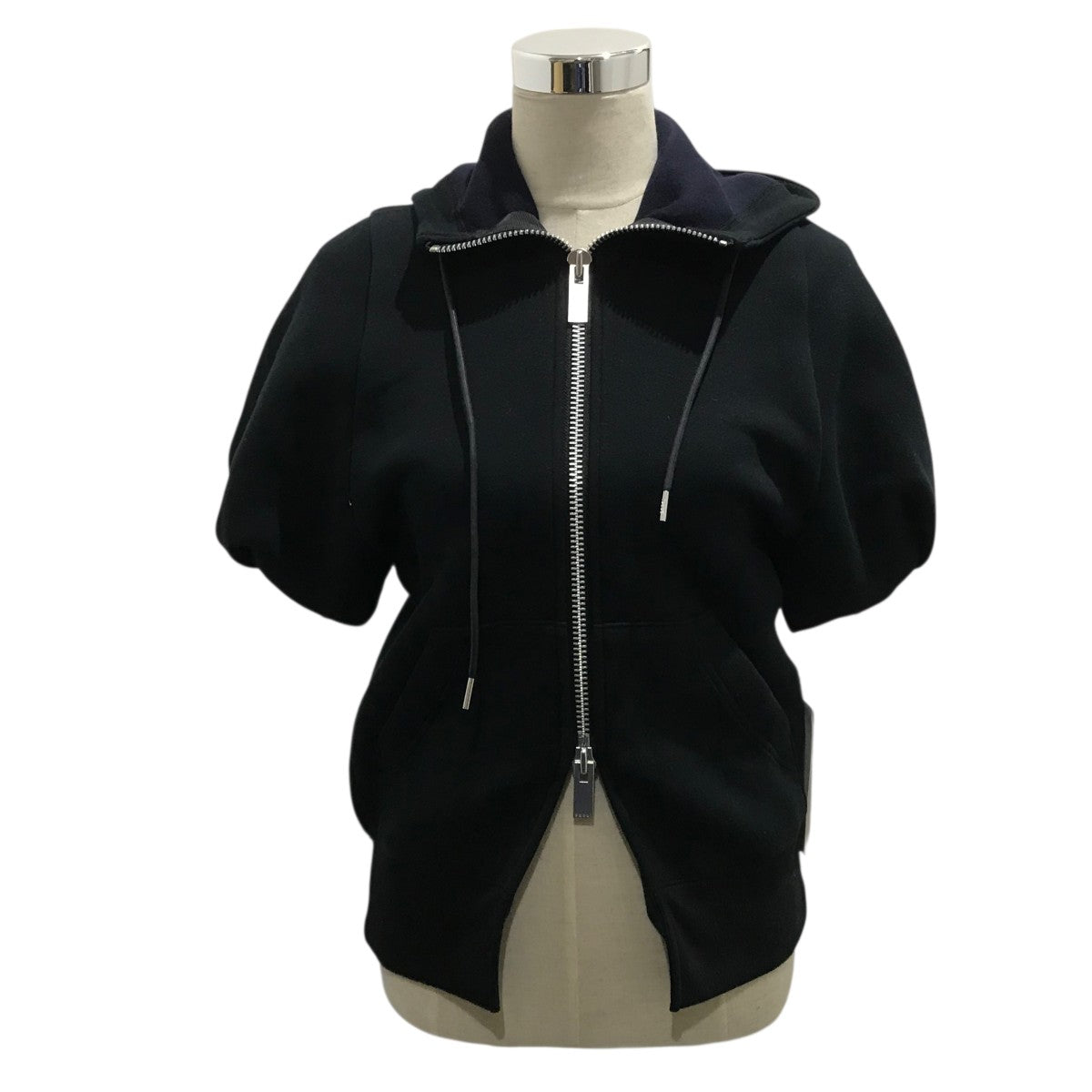 Sacai サカイ パーカー スウェット ジャージー ダブルジップ フーディー Sacai サカイ パーカー スウェット ジャージー ダブルジップ