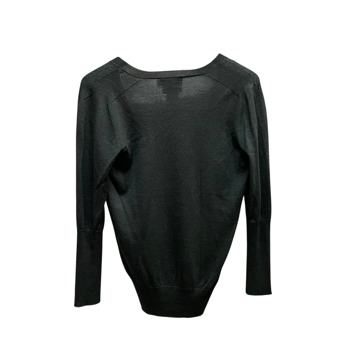 JIL SANDER Vネックニット 古着・中古-2枚目のアイテム画像
