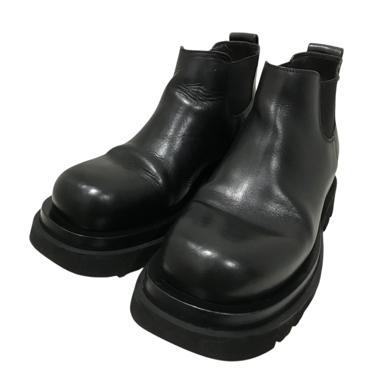 BOTTEGA VENETA(ボッテガヴェネタ) ラグショートブーツ ブラック