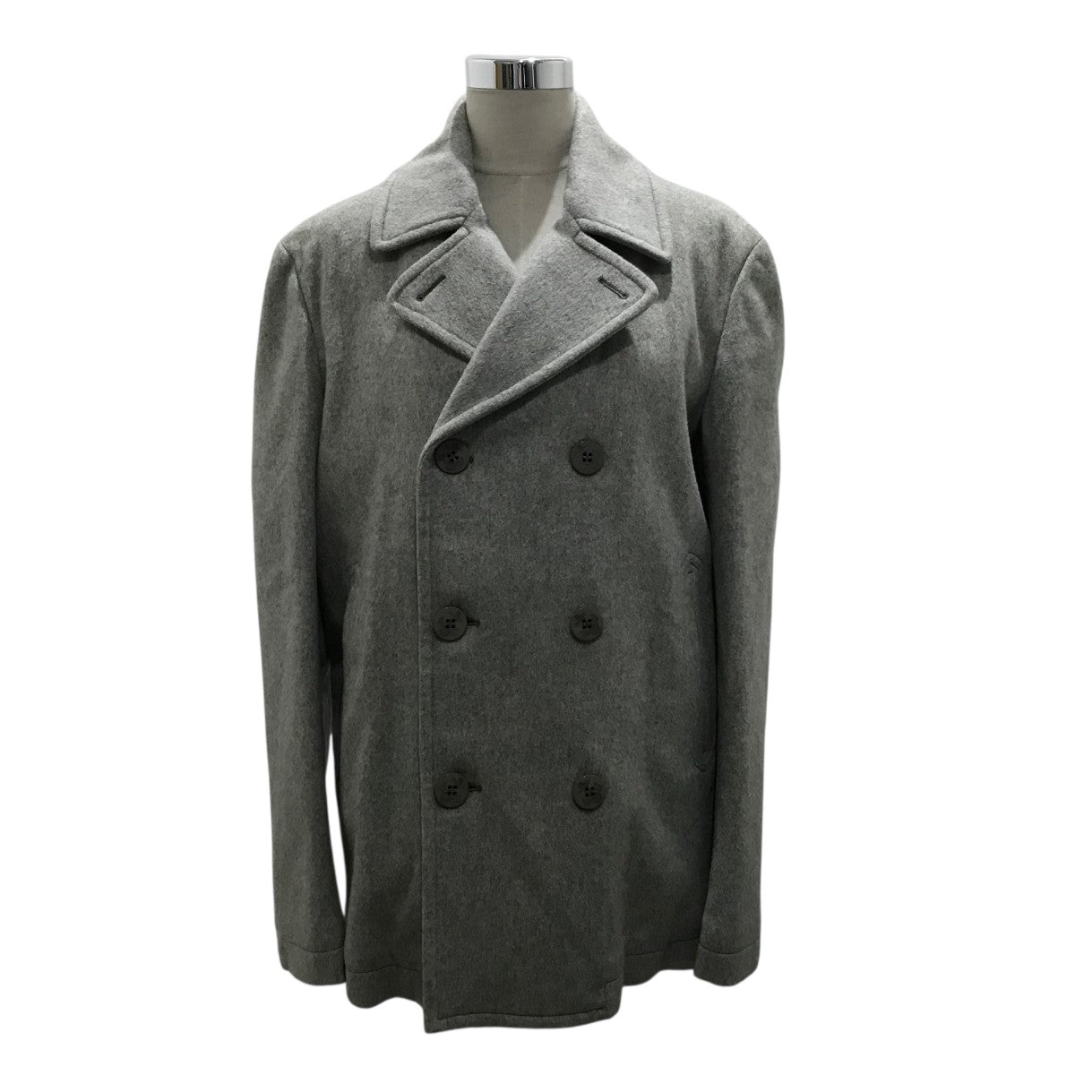 ALEXANDER McQUEEN(アレキサンダーマックイーン) カシミヤ混Pコート