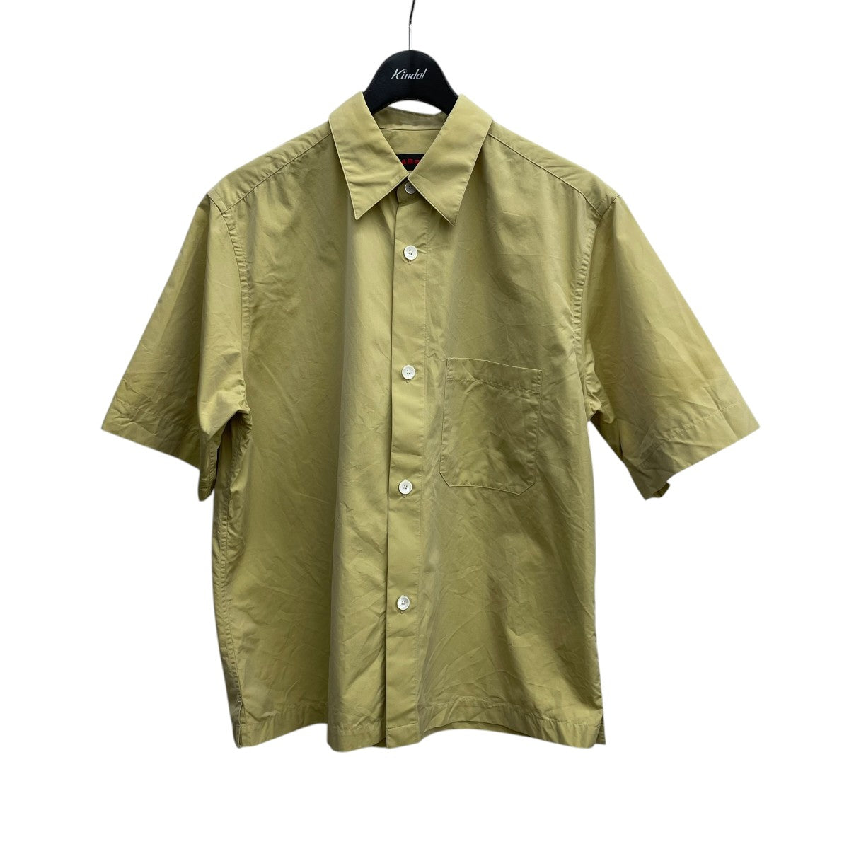 CABaN(キャバン) 25SSコットンシャンブレーハーフスリーブ半袖シャツ59