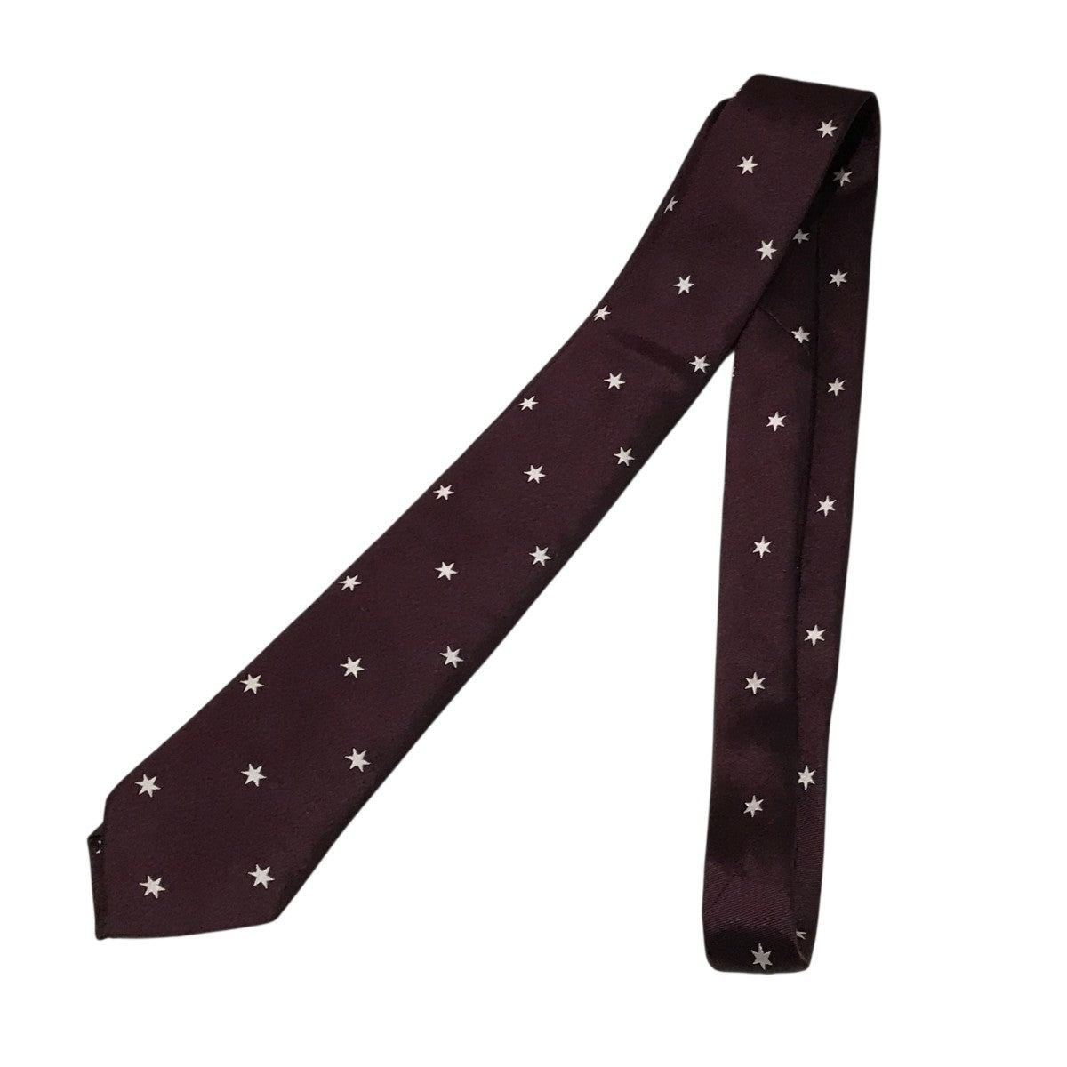 Dior Homme(ディオールオム) 星柄ナロータイ ボルドー｜【公式