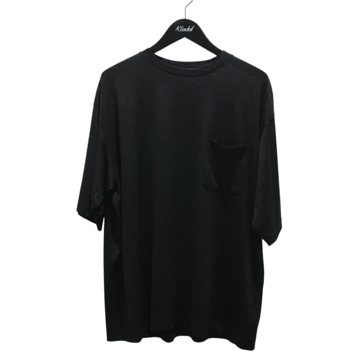 COMOLI(コモリ) サマーウールTシャツZ01-05023 Z01-05023 ブラック