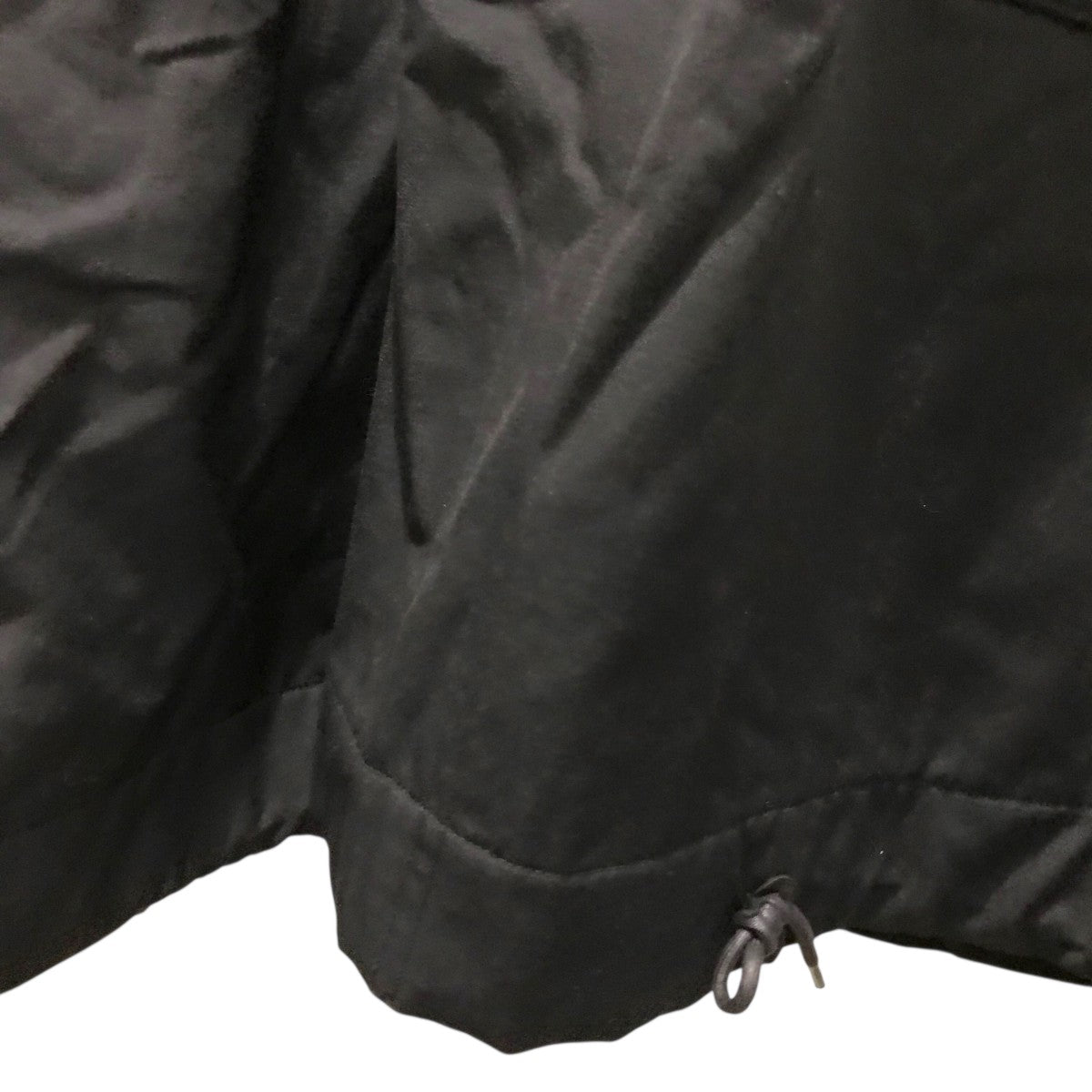 24AWHIGH TWISTED NYLON GABAフーデッドコート