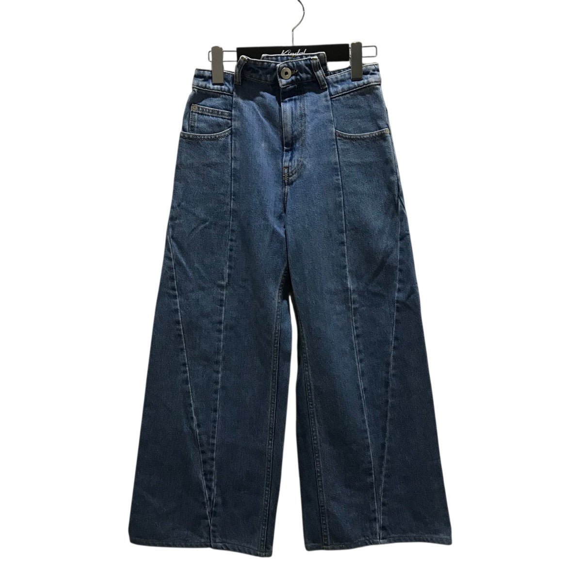 JAM♡モノグラムデニムパンツ　130㌢ Martin Margiela1(マルタンマルジェラ1) HIGH WAIST WIDE DENIM