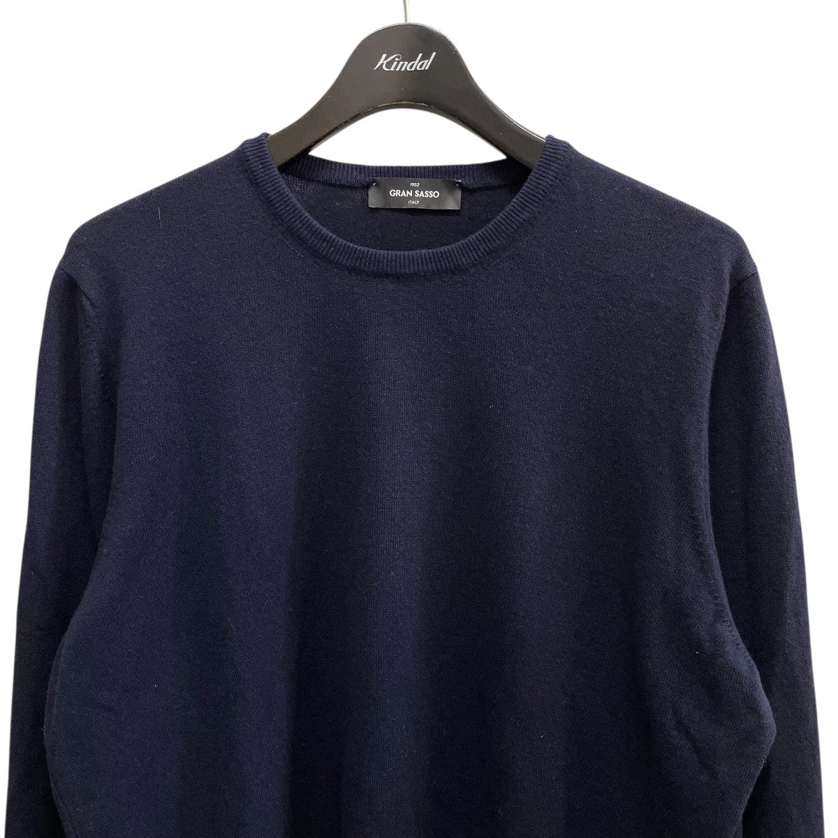 GRAN SASSO クルーネックニット 古着・中古-3枚目のアイテム画像