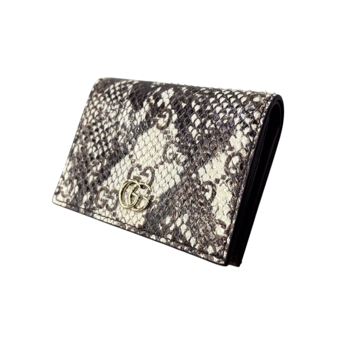 GUCCI(グッチ) パイソン柄2つ折り財布456126 456126 -｜【公式