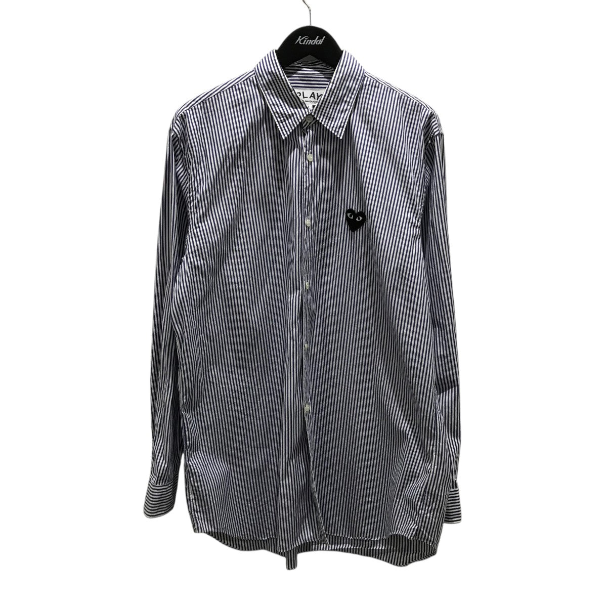 【最終値下げ】コムデギャルソン　ストライプシャツ PLAY COMME des GARCONS(プレイコムデギャルソン) ストライプ