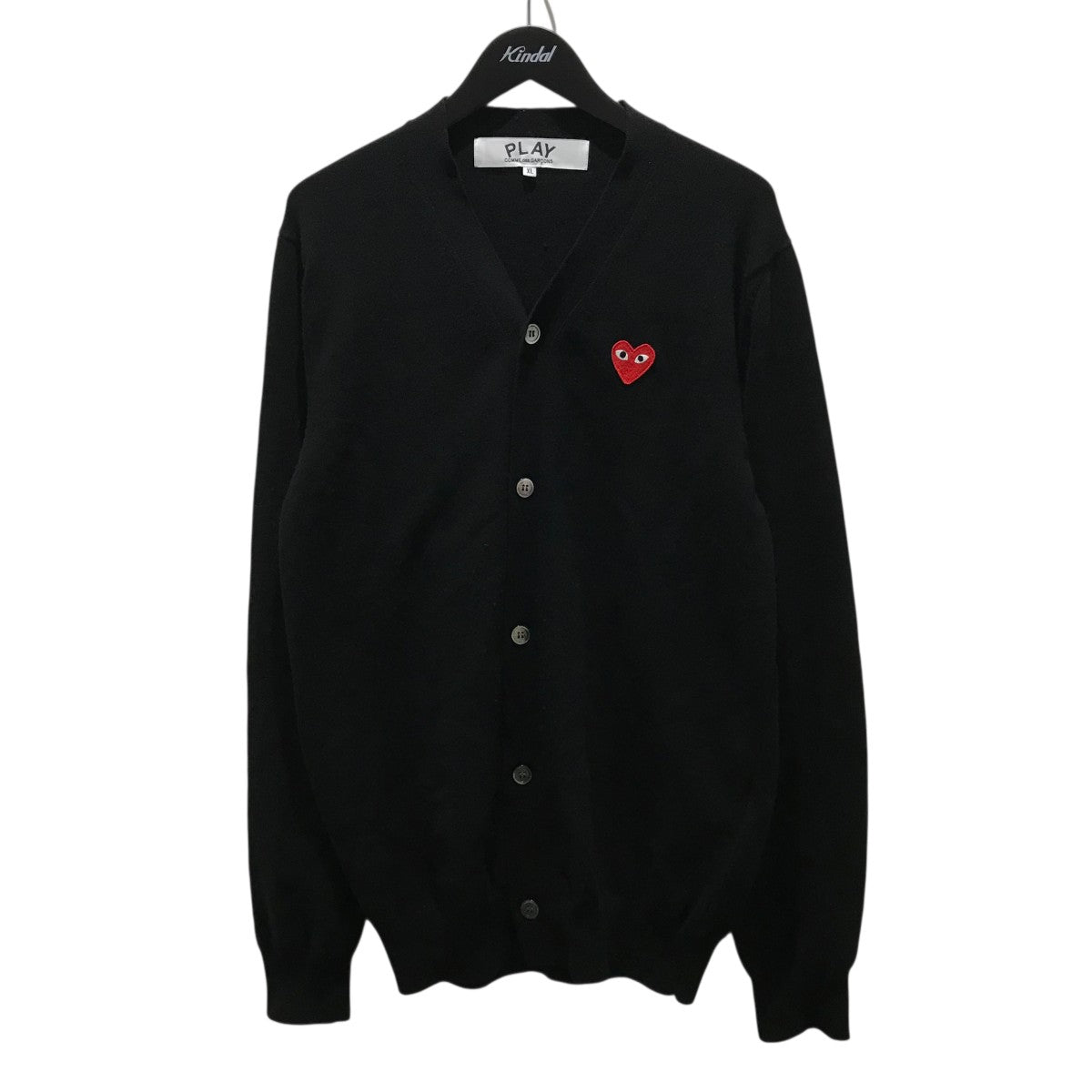 comme des garcons PLAY カーディガン ワンポイント PLAY COMME des GARCONS(プレイコムデギャルソン) ワンポイント