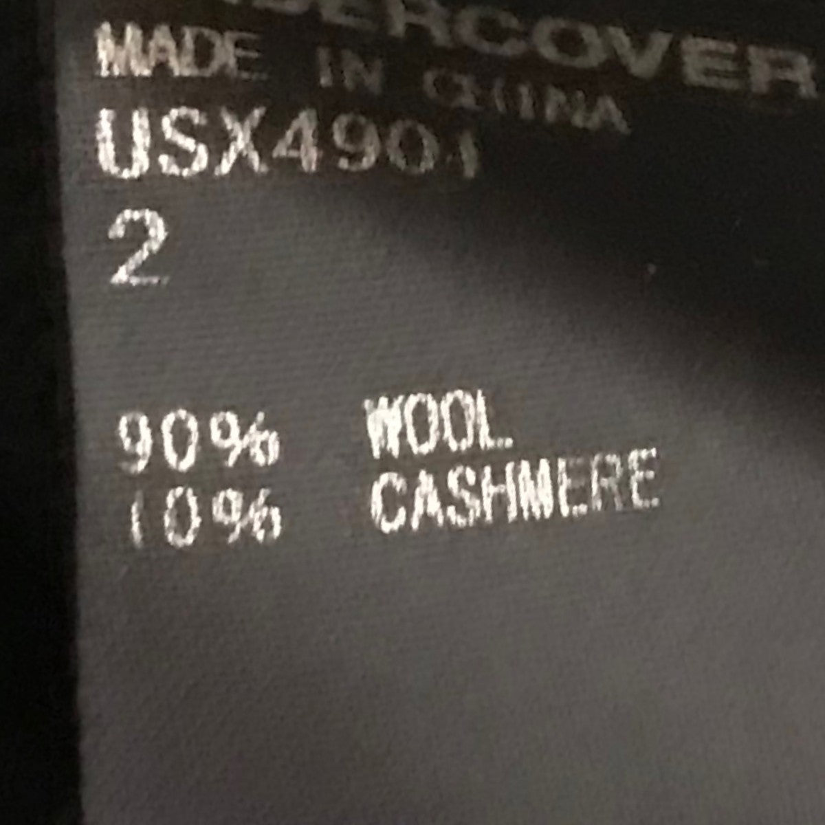 カシミヤ混タートルネックニットUSX4901