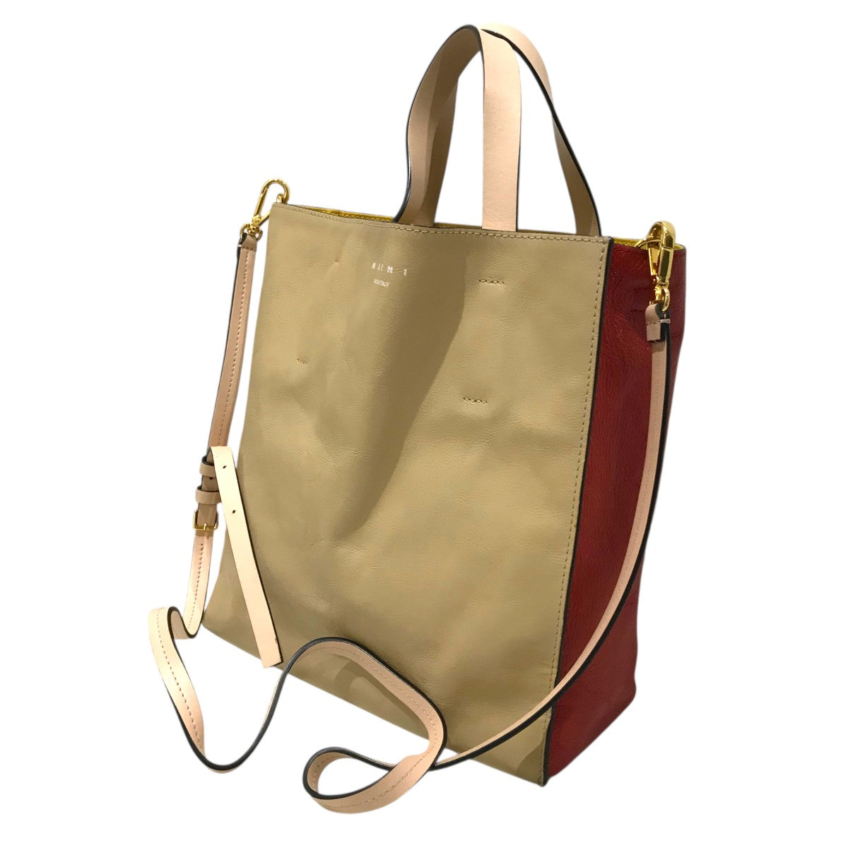MARNI(マルニ) 202WAY トートバッグSHMP0018U1 SHMP0018U1 ベージュ 