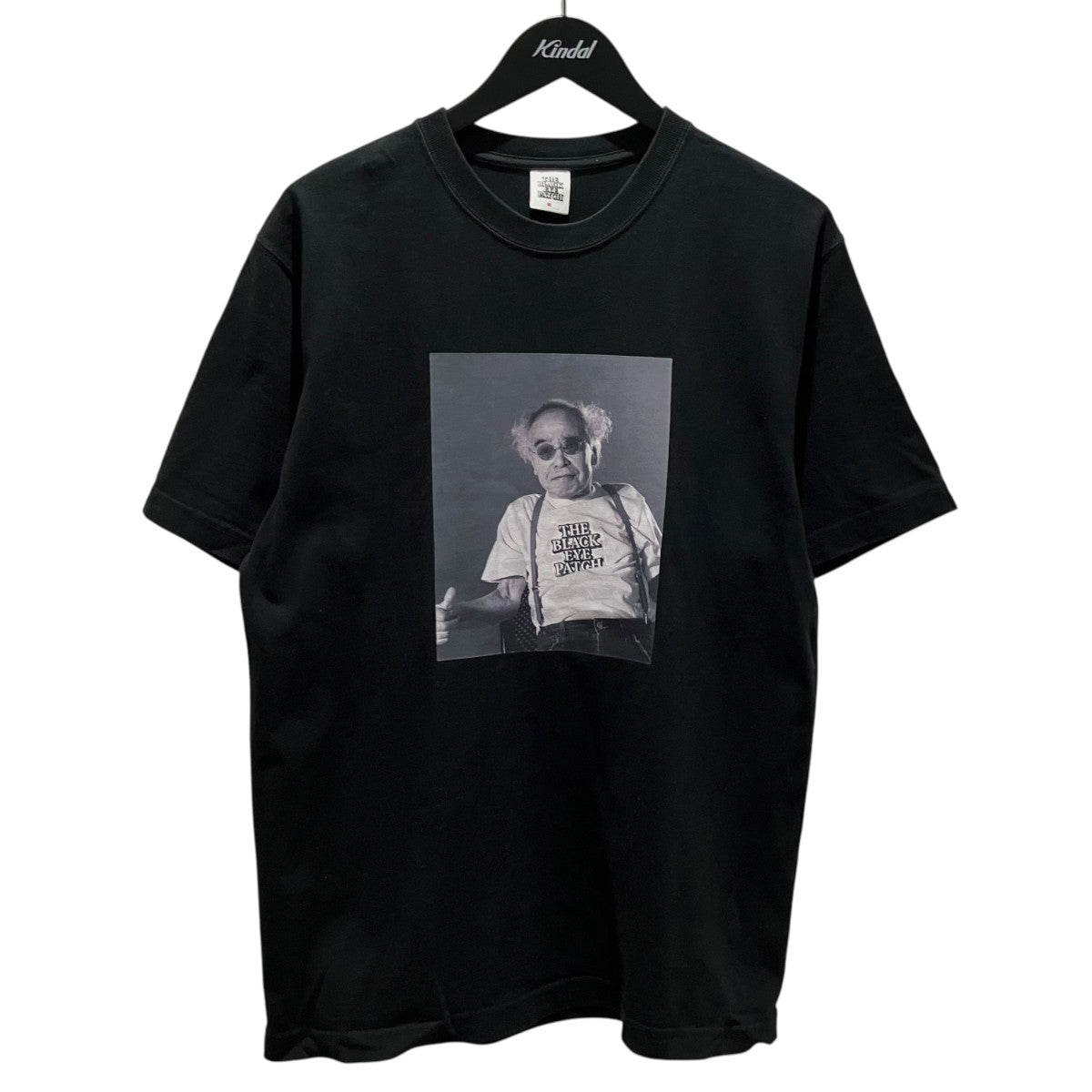 THE BLACK EYE PATCH×荒木経惟 プリントTシャツ ブラック サイズ M