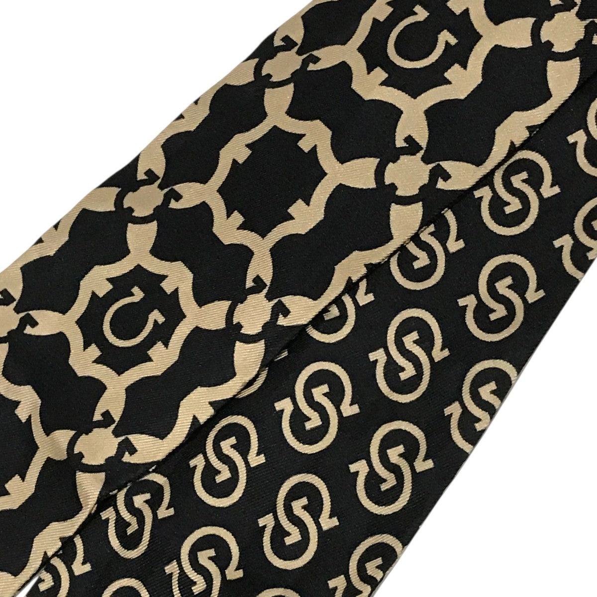 ガンチーニプリントシルクスカーフ