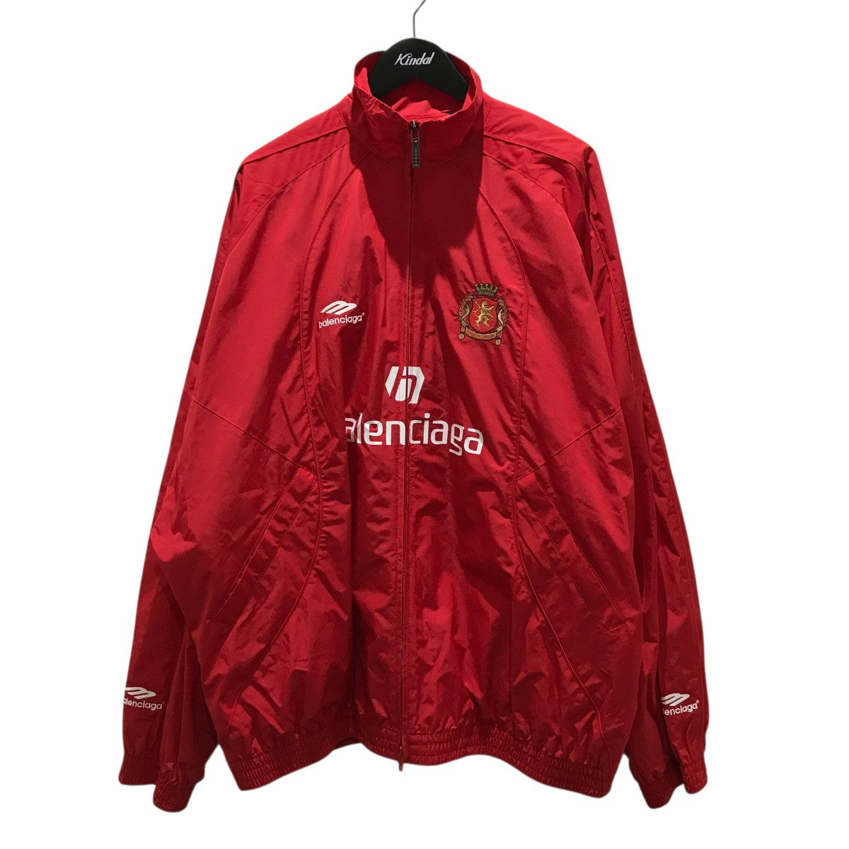 Balenciaga クロップドトラックジャケット34レッド 美品 2023 BALENCIAGA adidas バレンシアガ アディダス トラック