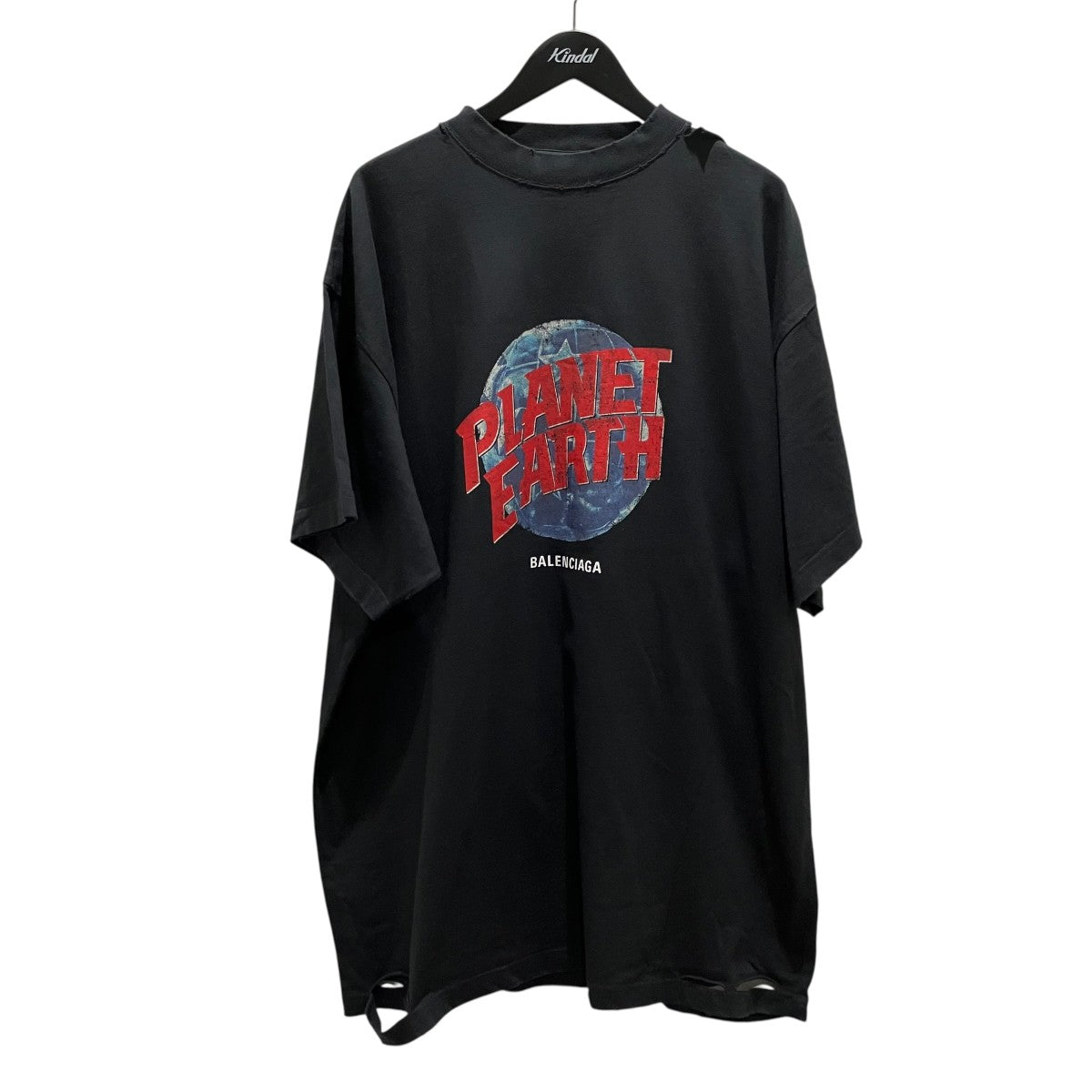 BALENCIAGA(バレンシアガ) プラネットアースオーバーサイズTシャツ