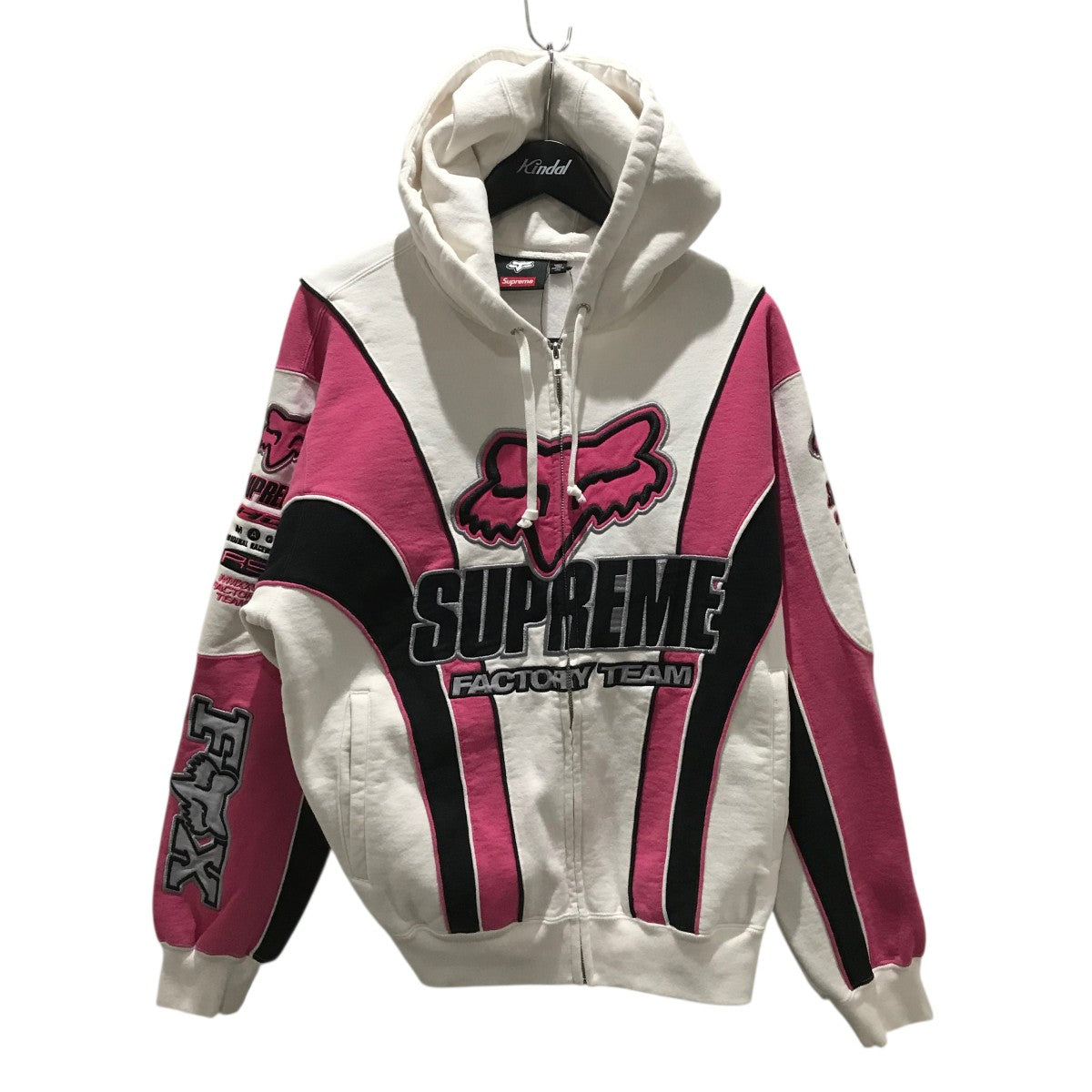 Supream ジップパーカー Buy Supreme x Y's Zip Up Hooded Sweatshirt 'White' - FW25SW18