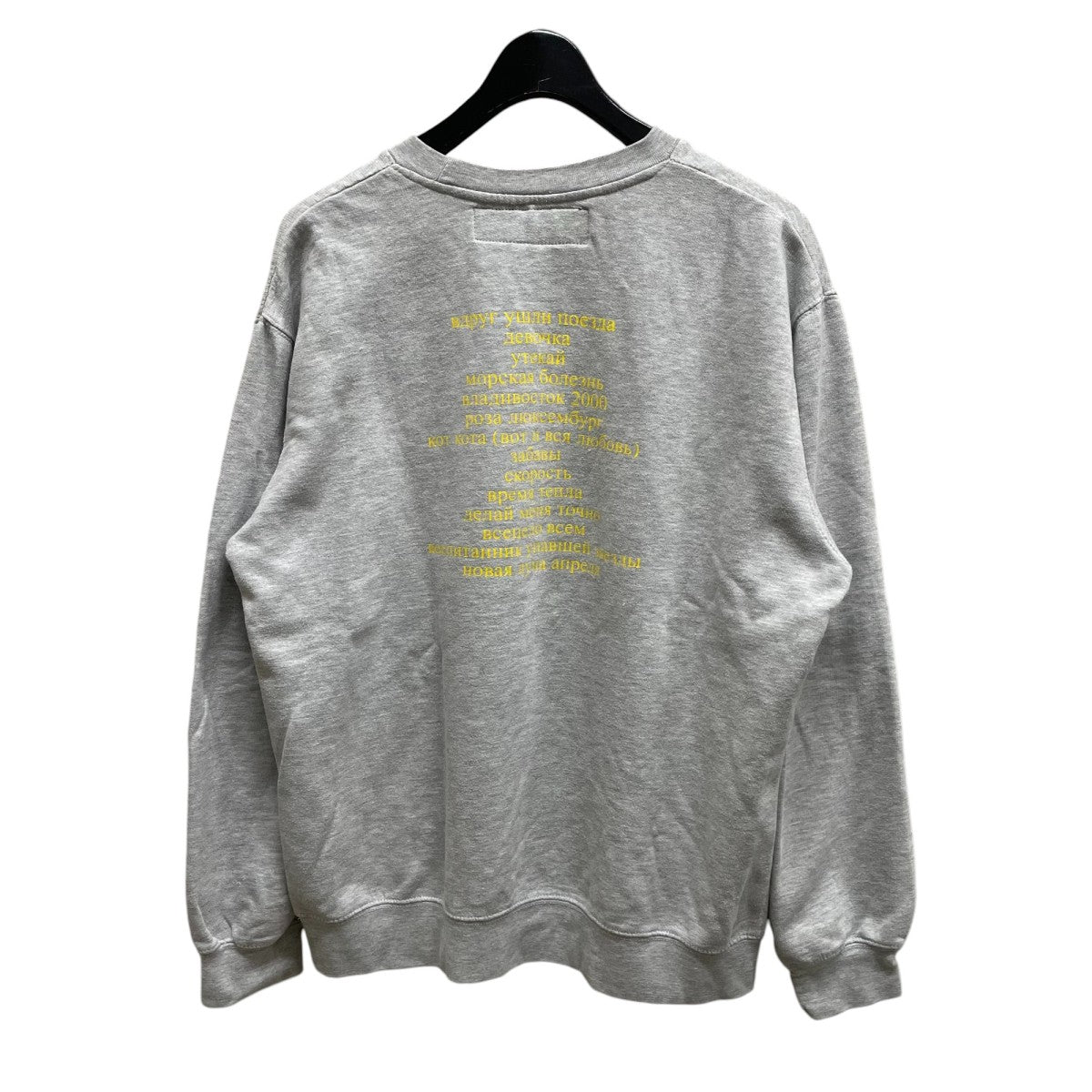 プリントスウェット