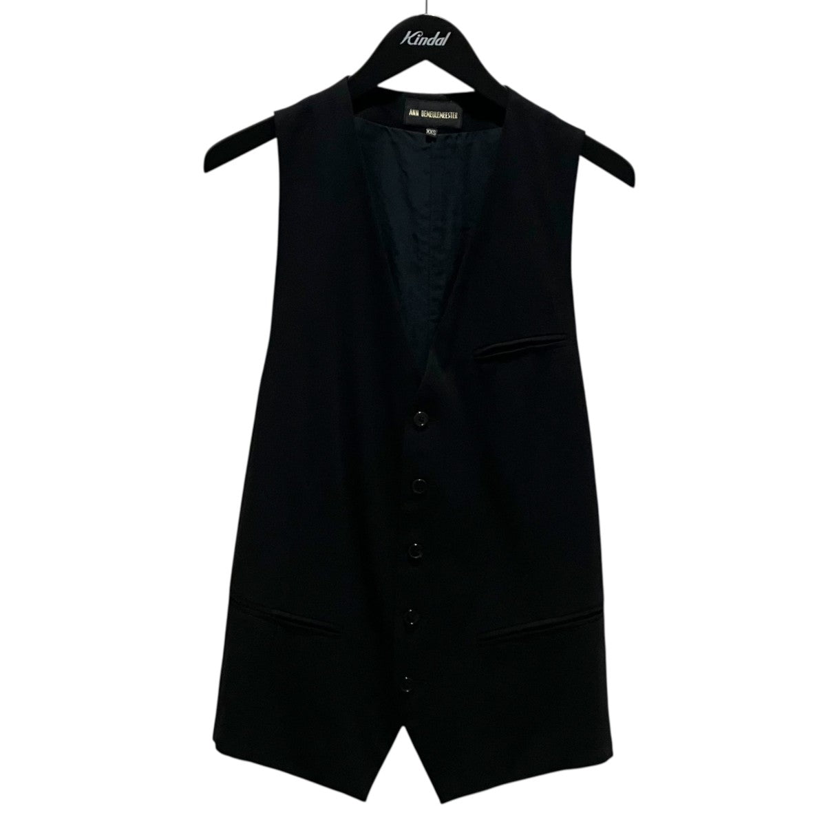 ANN DEMEULEMEESTER アンドゥムルメステールレイヤードジレ ANN DEMEULEMEESTER 25AW STYLE —————————————— アン ドゥムルメス