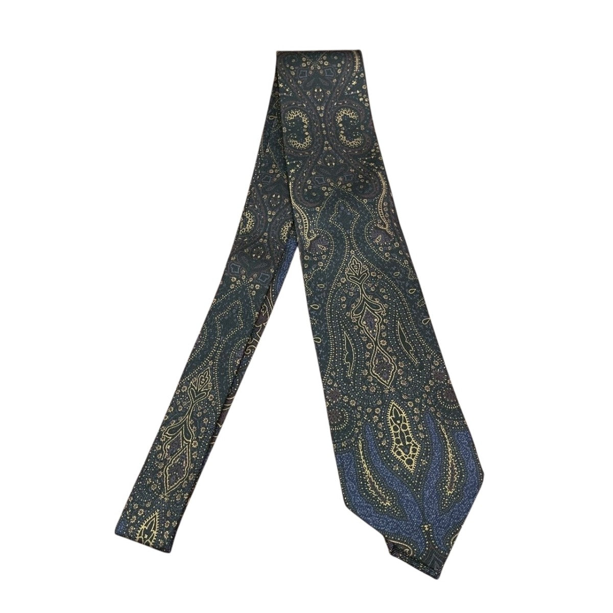 ETRO(エトロ) ペイズリーネクタイ ネイビー×ブルー｜【公式】カインド