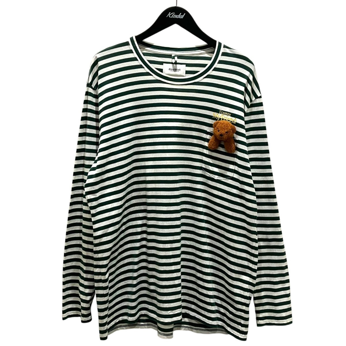 doublet(ダブレット) 【LONG SLEEVE T-SHIRT WITH MY FRIEND】ベアー