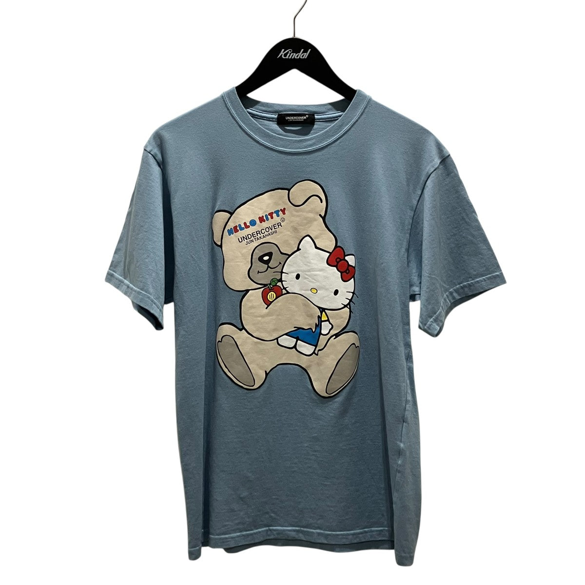 新品未使用　UNDERCOVER HELLO KITTY Tシャツ Sサイズ UNDERCOVER×HELLO KITTY プリントTシャツUC2D8807 UC2D8807 ブルー