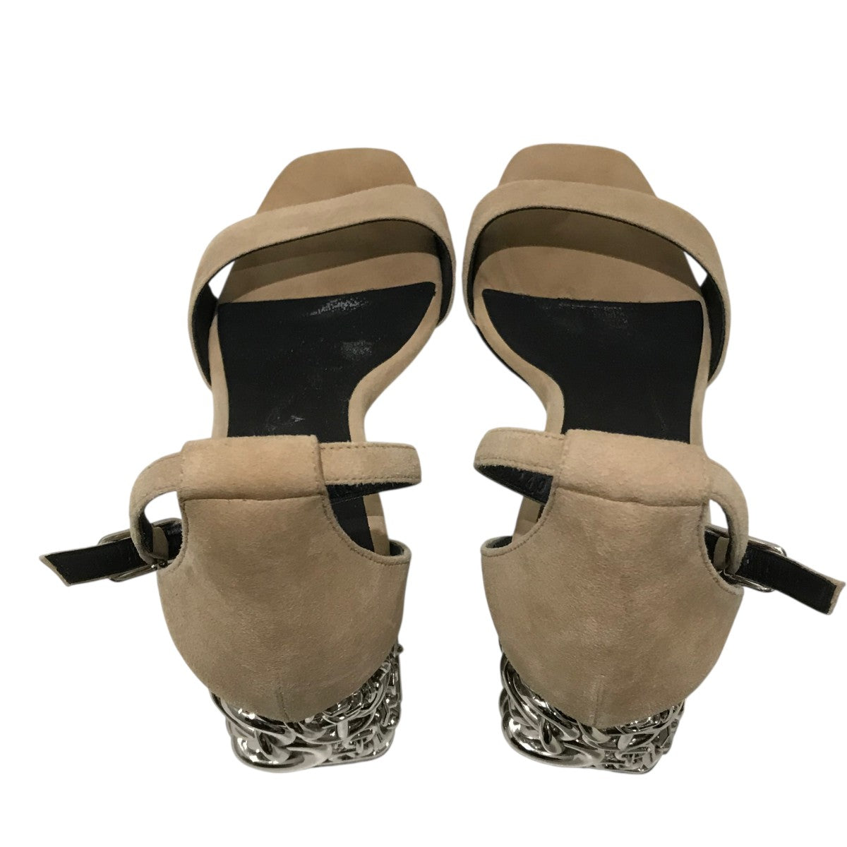 シェーヌデザインヒールサンダルMS231240Z