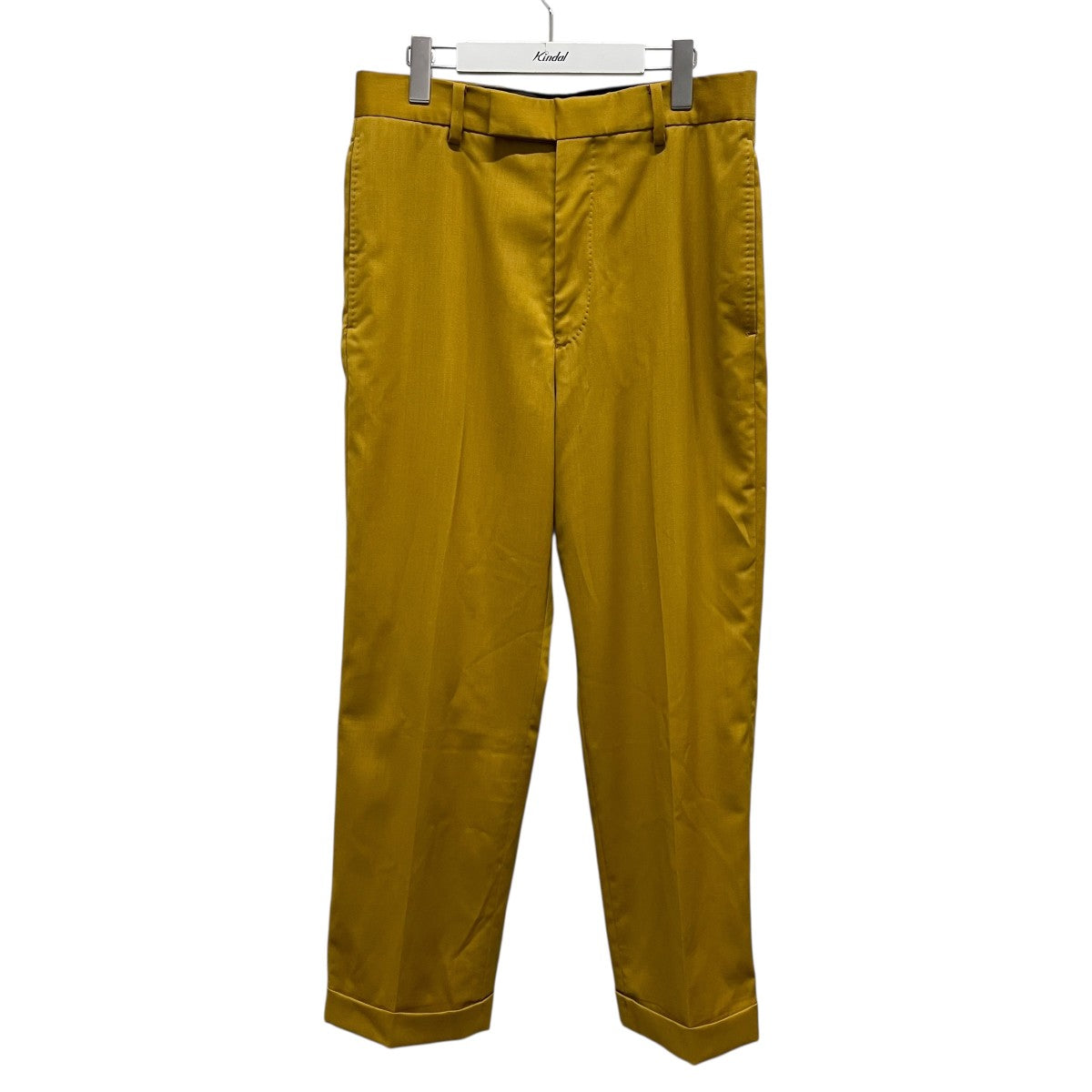 WACKO MARIA(ワコマリア) DORMEUILスラックスパンツ イエロー サイズ S