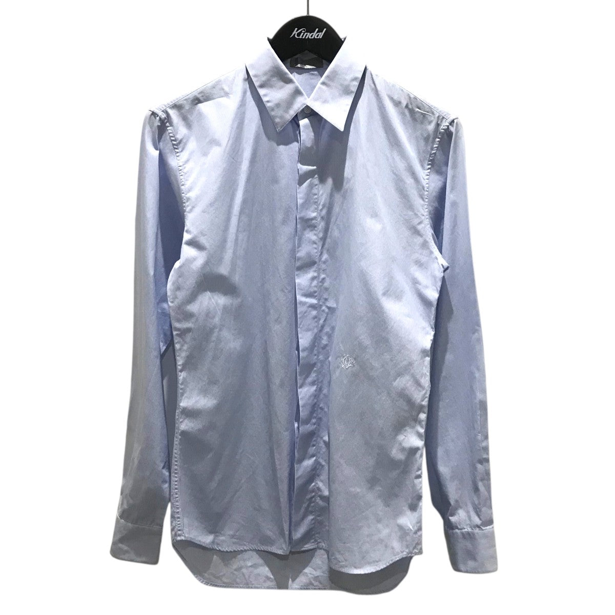Dior Homme(ディオールオム) 比翼刺繍ストライプシャツ013C502B4779