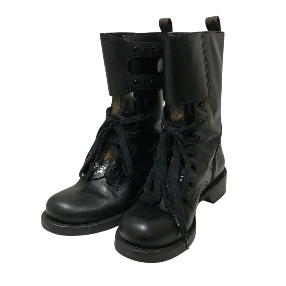 LOUIS VUITTON(ルイヴィトン) レースアップブーツ MA0199 ブラック