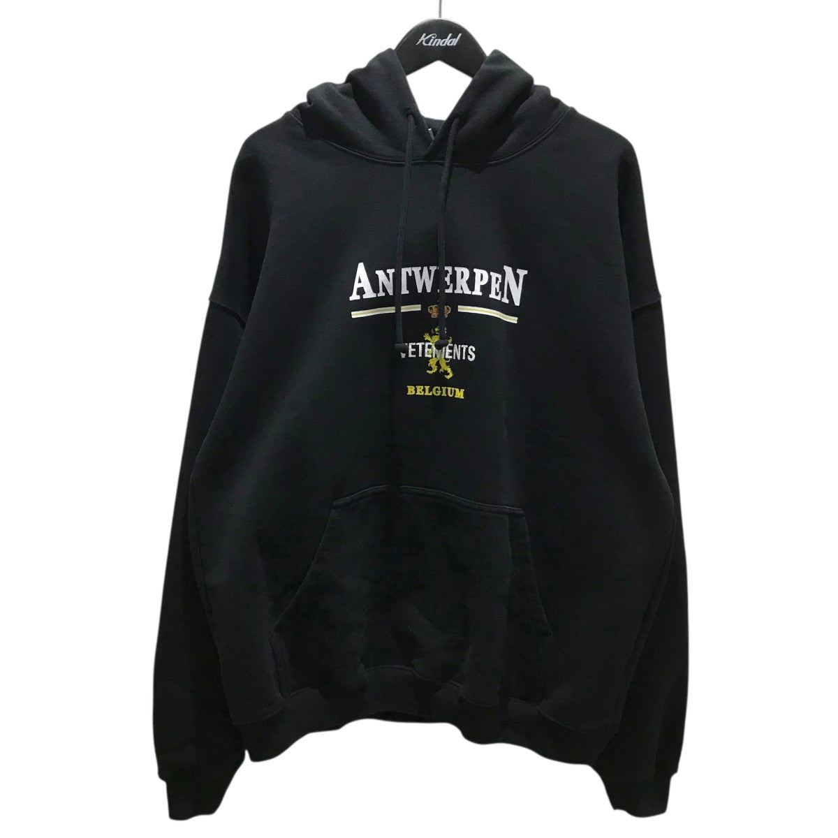 Vetements ANTWERPEN パーカー 限定版 ブラック VETEMENTS Antwerpen black small hoody large not rick owens medium