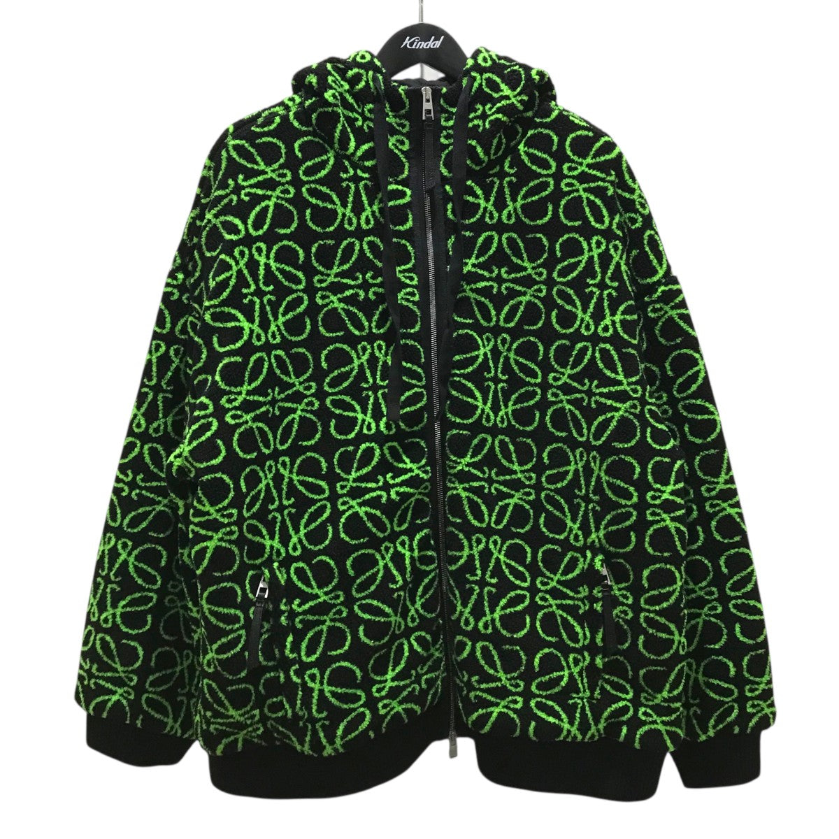 LOEWE(ロエベ) 【アナグラムフリースジャケット】フリースパーカー