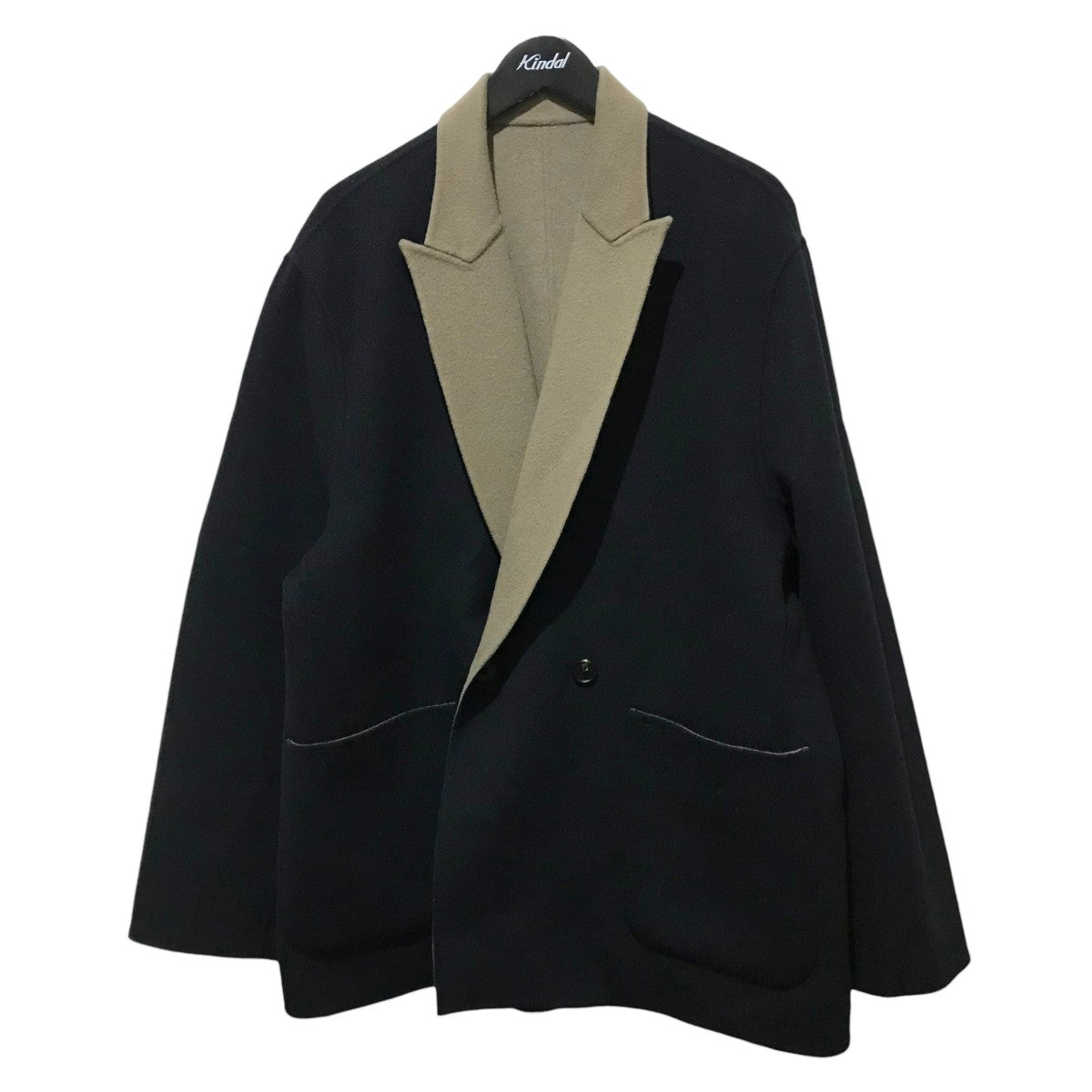【しん様】 peak リバーシブルジャケット ssstein(シュタイン) 【REVERSIBLE PEAK LAPEL JACKET】リバーシブル