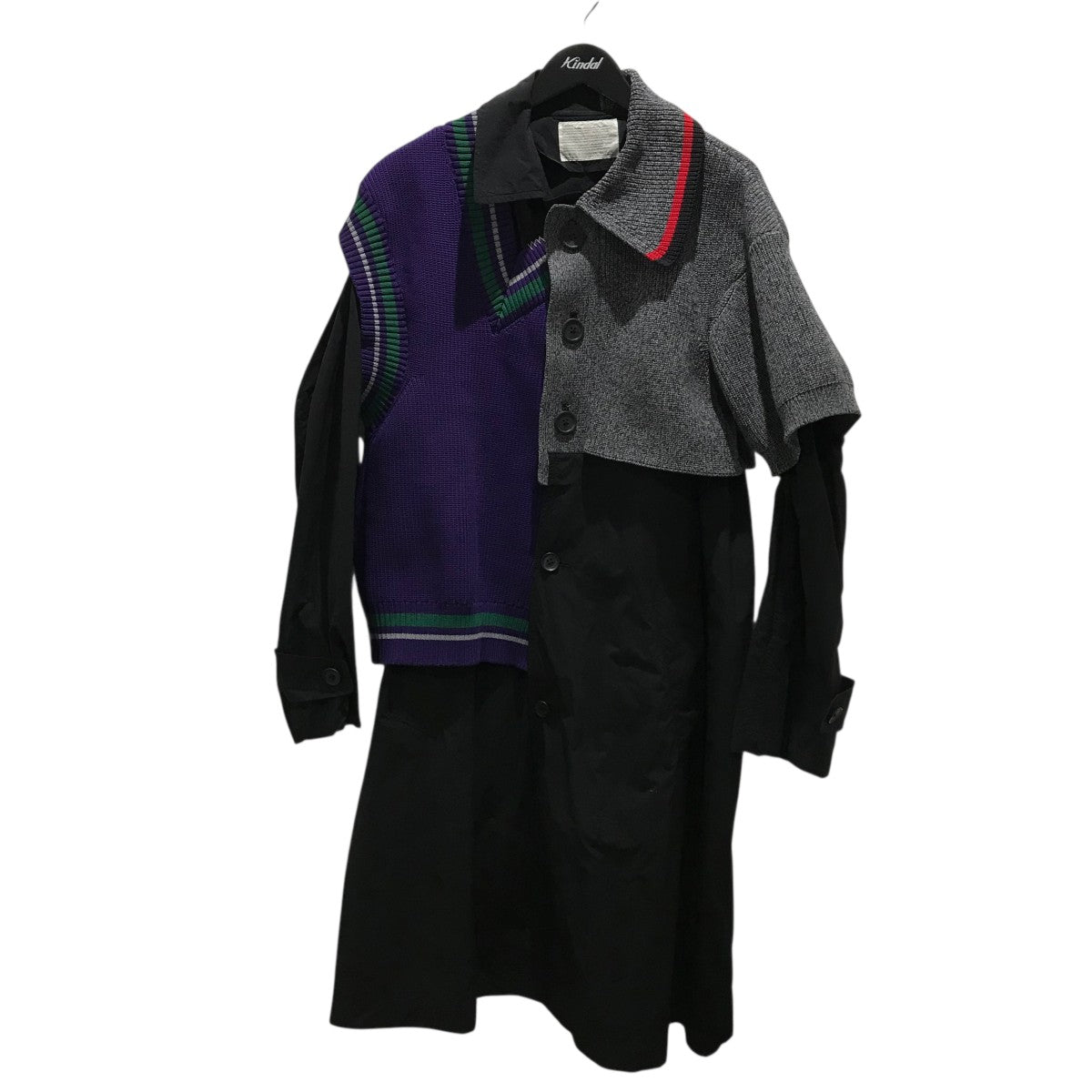 KOLOR(カラー) タイプライターコート21SCM-C03103 21SCM-C03103