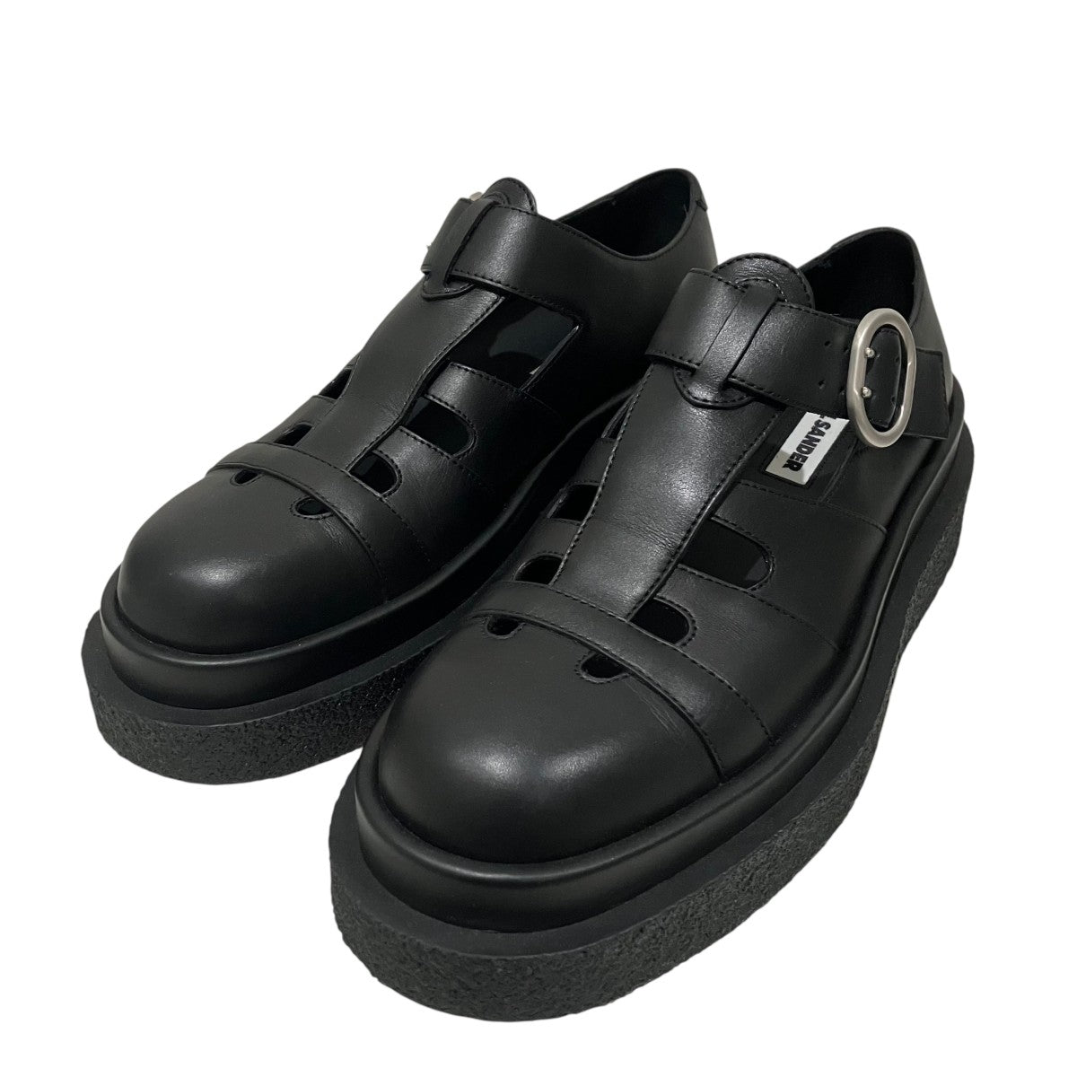 JIL SANDER(ジルサンダー) レザーシューズ ブラック サイズ 41｜【公式