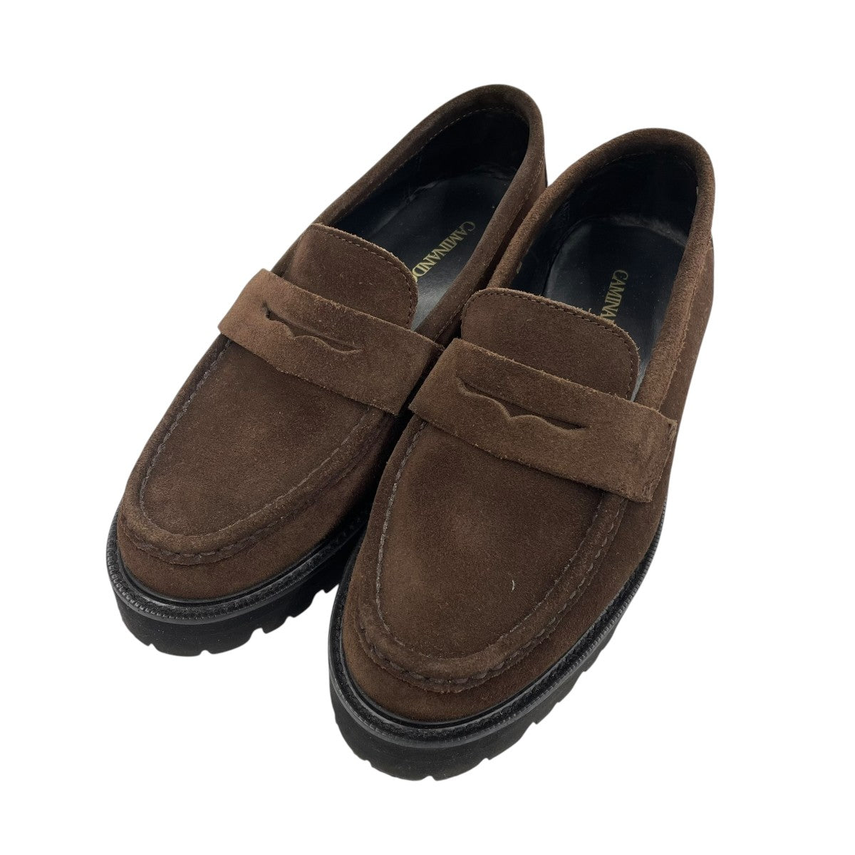 Caminando(カミナンド) スウェードローファー24131W 24131W ブラウン