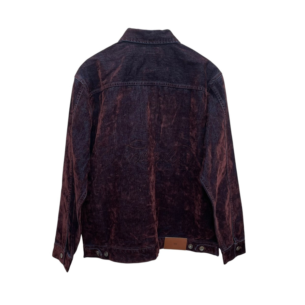 26SSVELOUR TOUCH DENIM JACKETジャケットWDS-O-CLS-26-Q1-JK-01