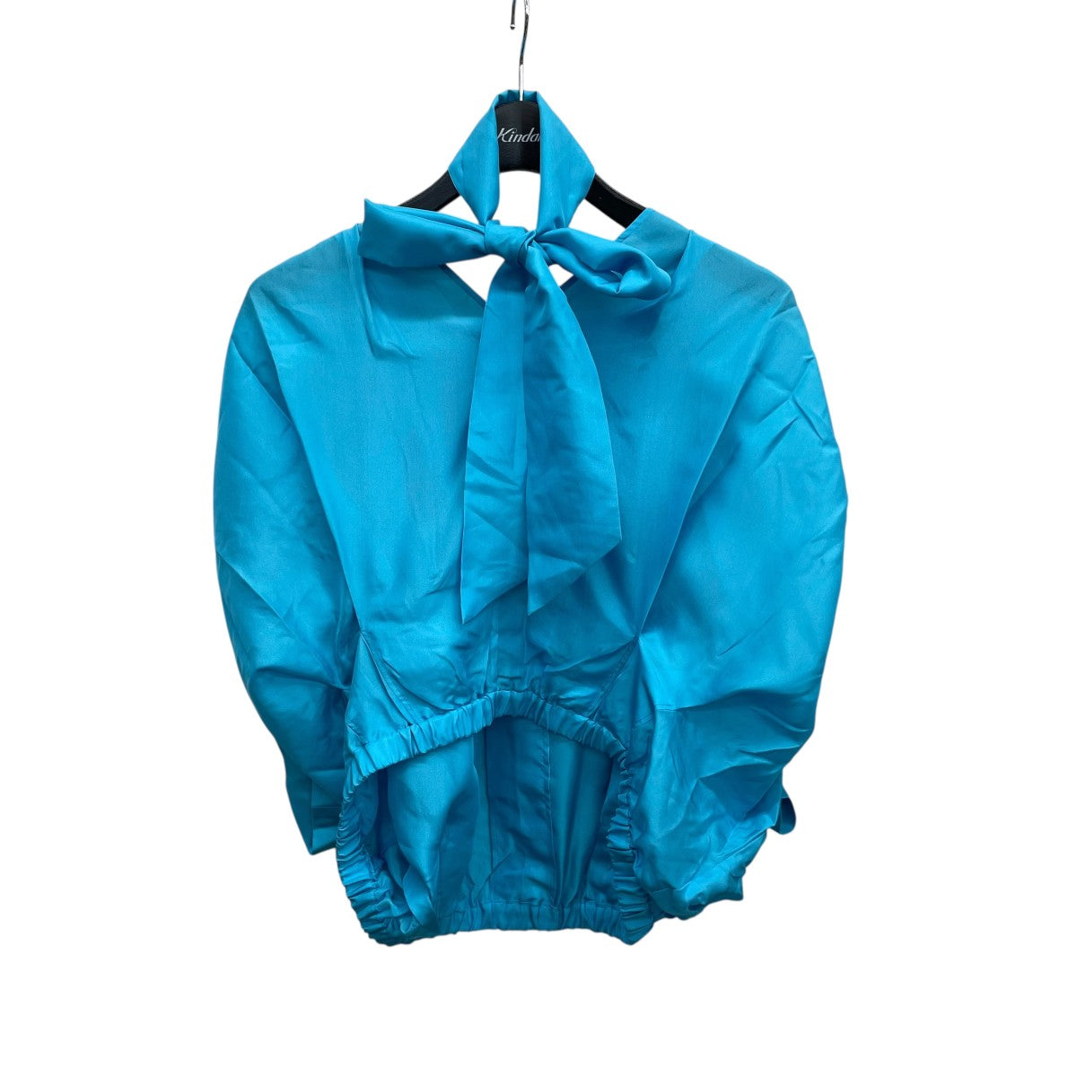 ボウタイ付きシルクブラウス31-109-10-040392