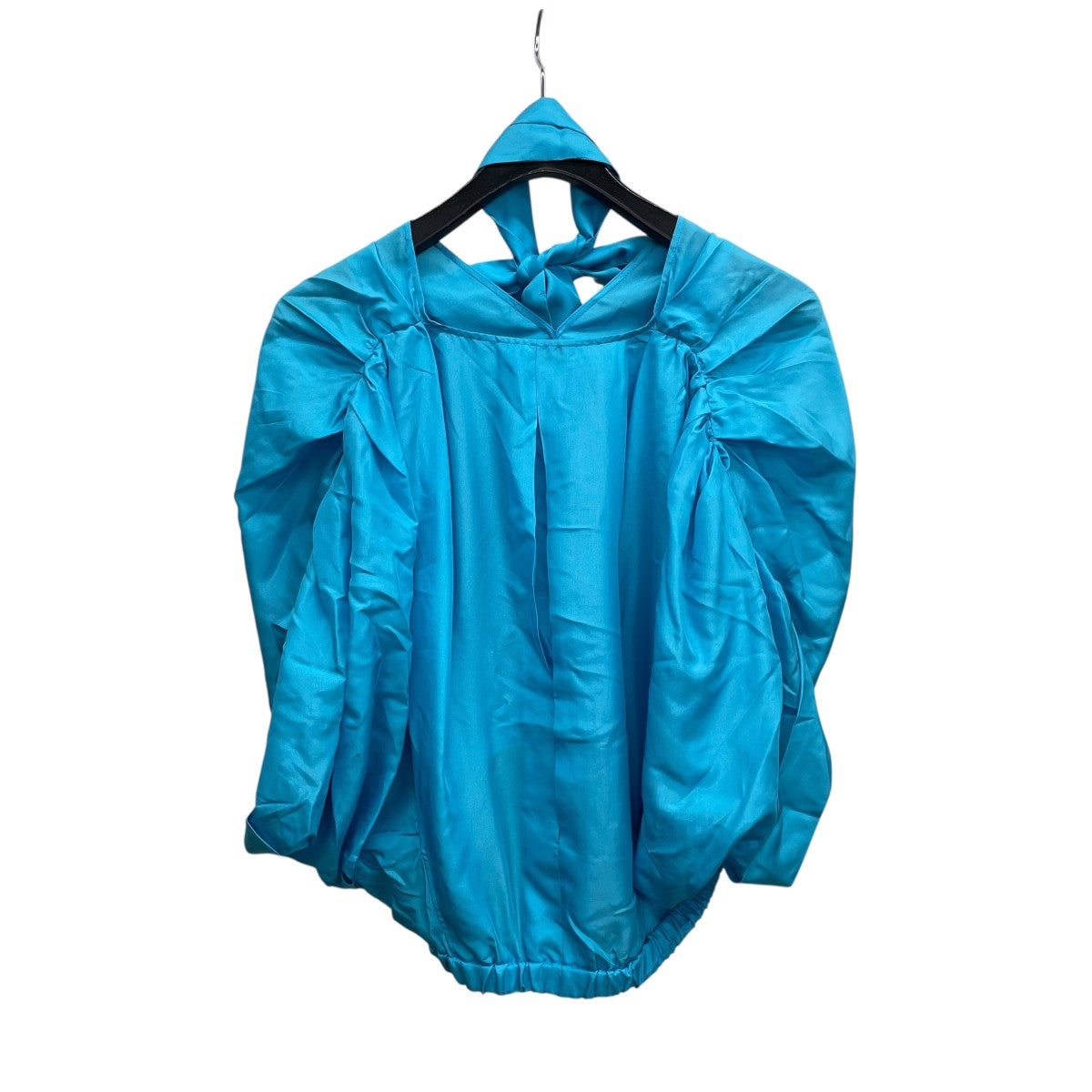 ボウタイ付きシルクブラウス31-109-10-040392