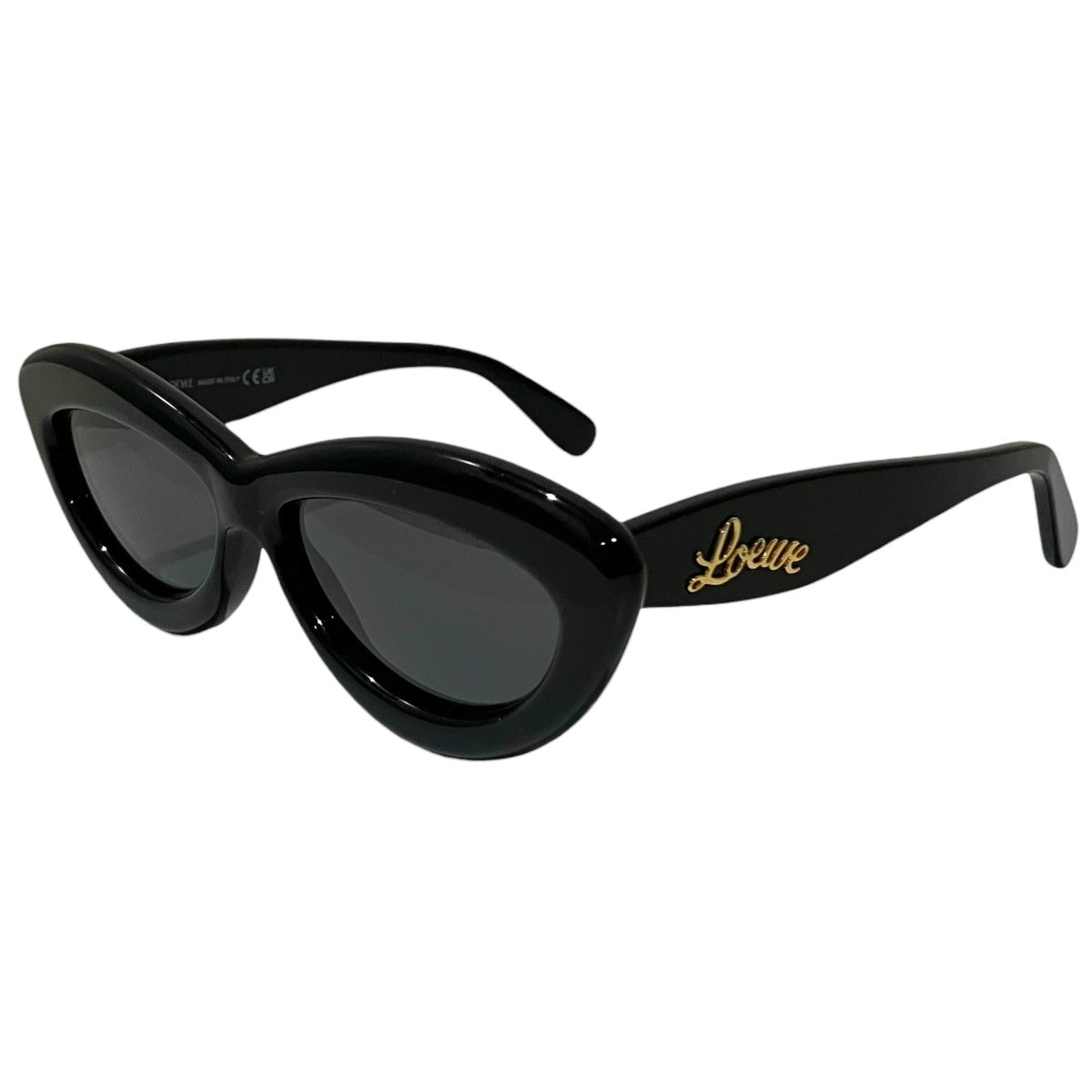 ロエベ ブラック キャットアイ サングラス LW400961 LOEWE(ロエベ) サングラスLW400961 LW400961 ブラック サイズ 54□14