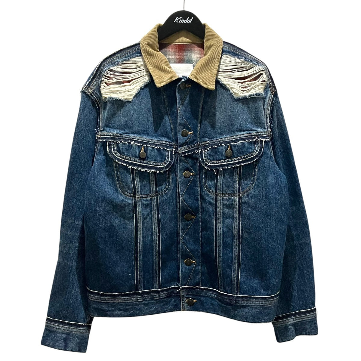 Maison Margiela×PENDLETON ペンドルトンデニムジャケットS67AM0061 