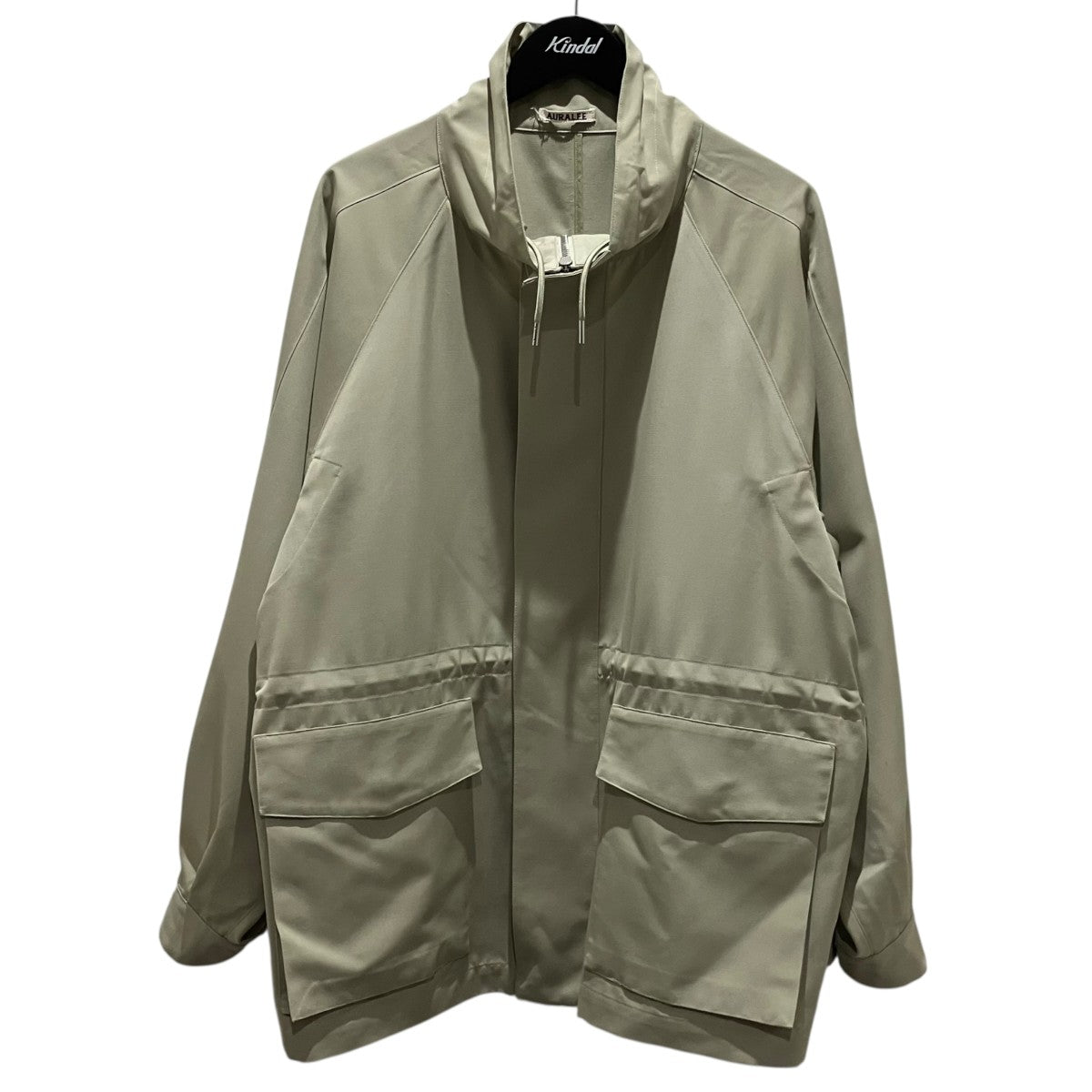 AURALEE(オーラリー) 25SS【WOOL MAX CANVAS HIGH NECK ZIP BLOUSON